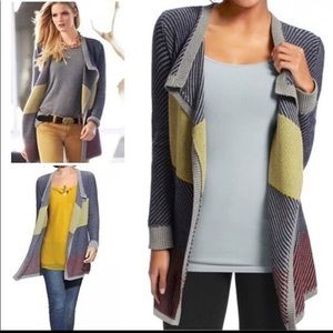 Cabi Stripe Blanket Cardigan Size S